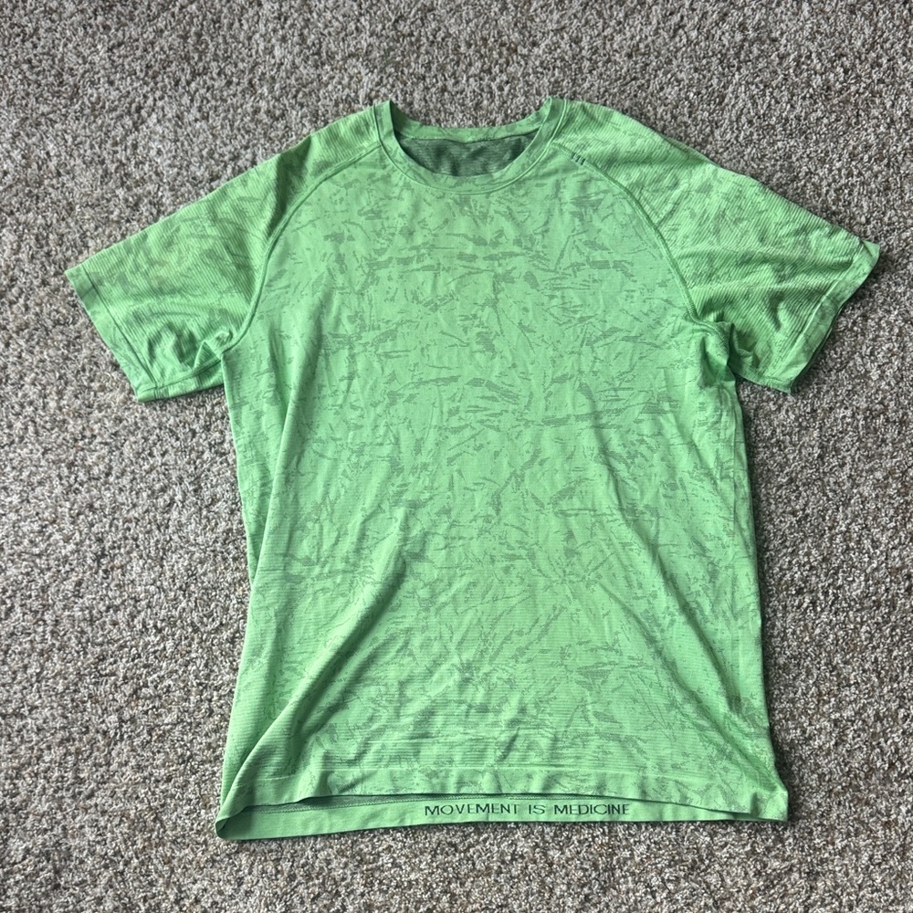 lululemon athletica Metal Vent Tech short sleeve-Green